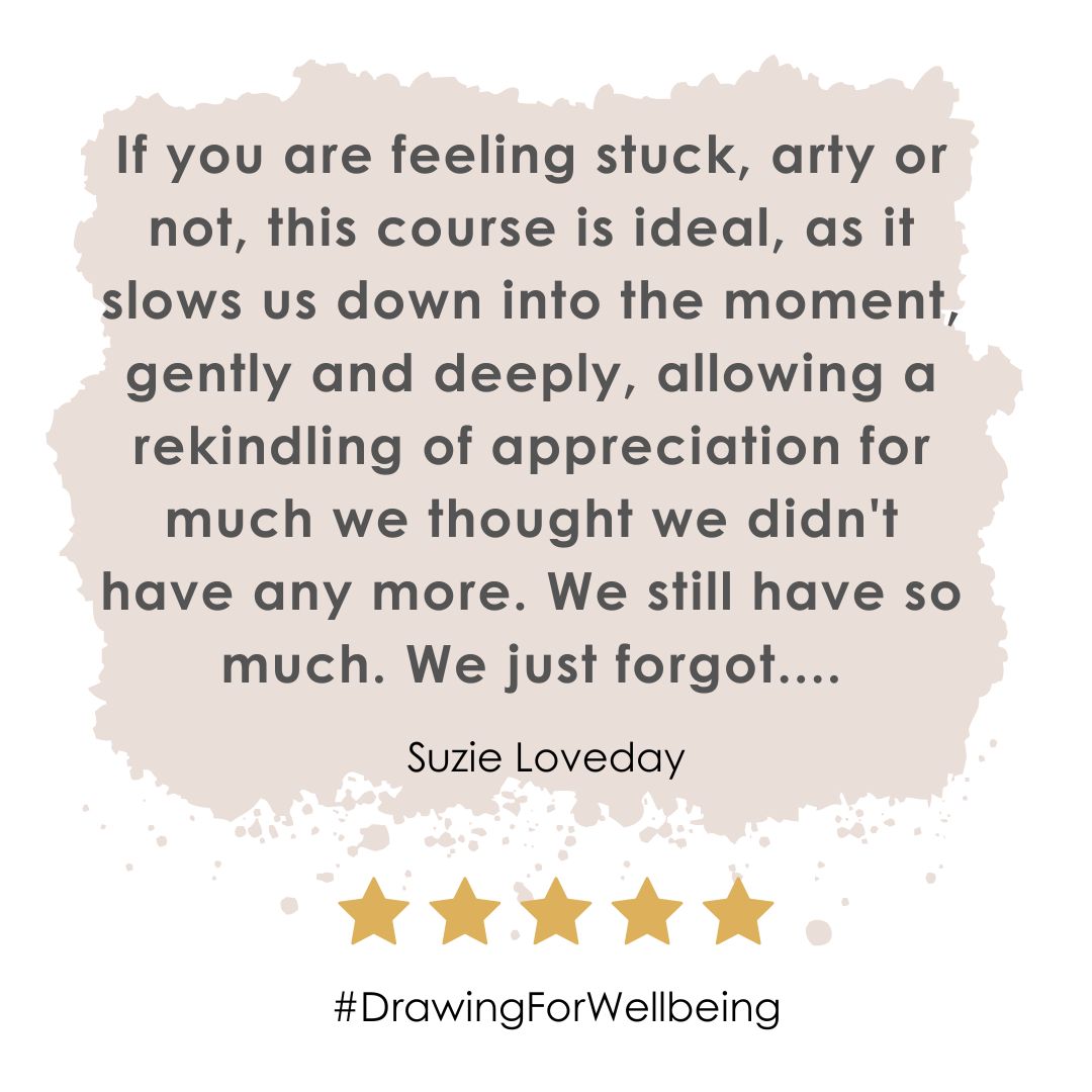 Drawing For Wellbeing Self-Guided Course
