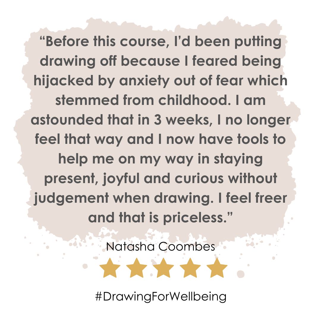 Drawing For Wellbeing Self-Guided Course