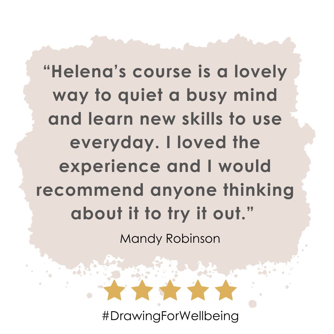 Drawing For Wellbeing Self-Guided Course