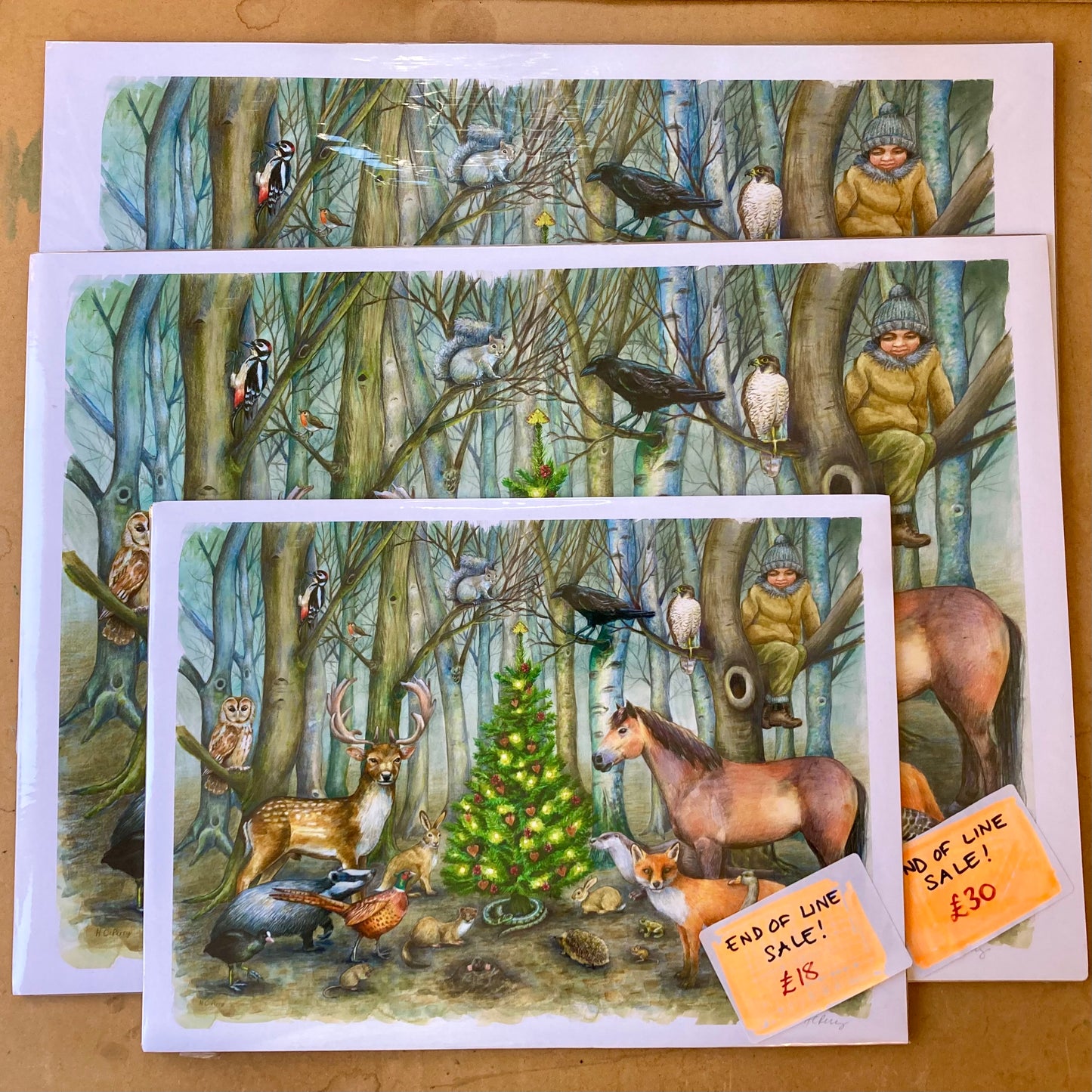 Woodland Scene Art Print