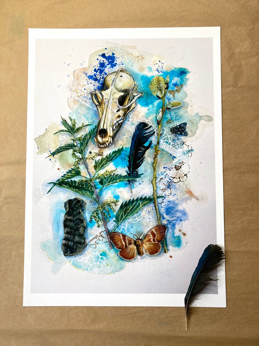 Spell for Risk Print