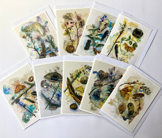 Set of 9 Everyday Magic Greetings Cards