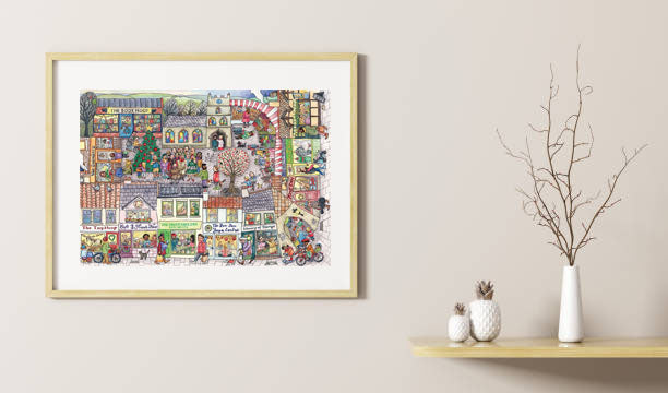 Eco-town print