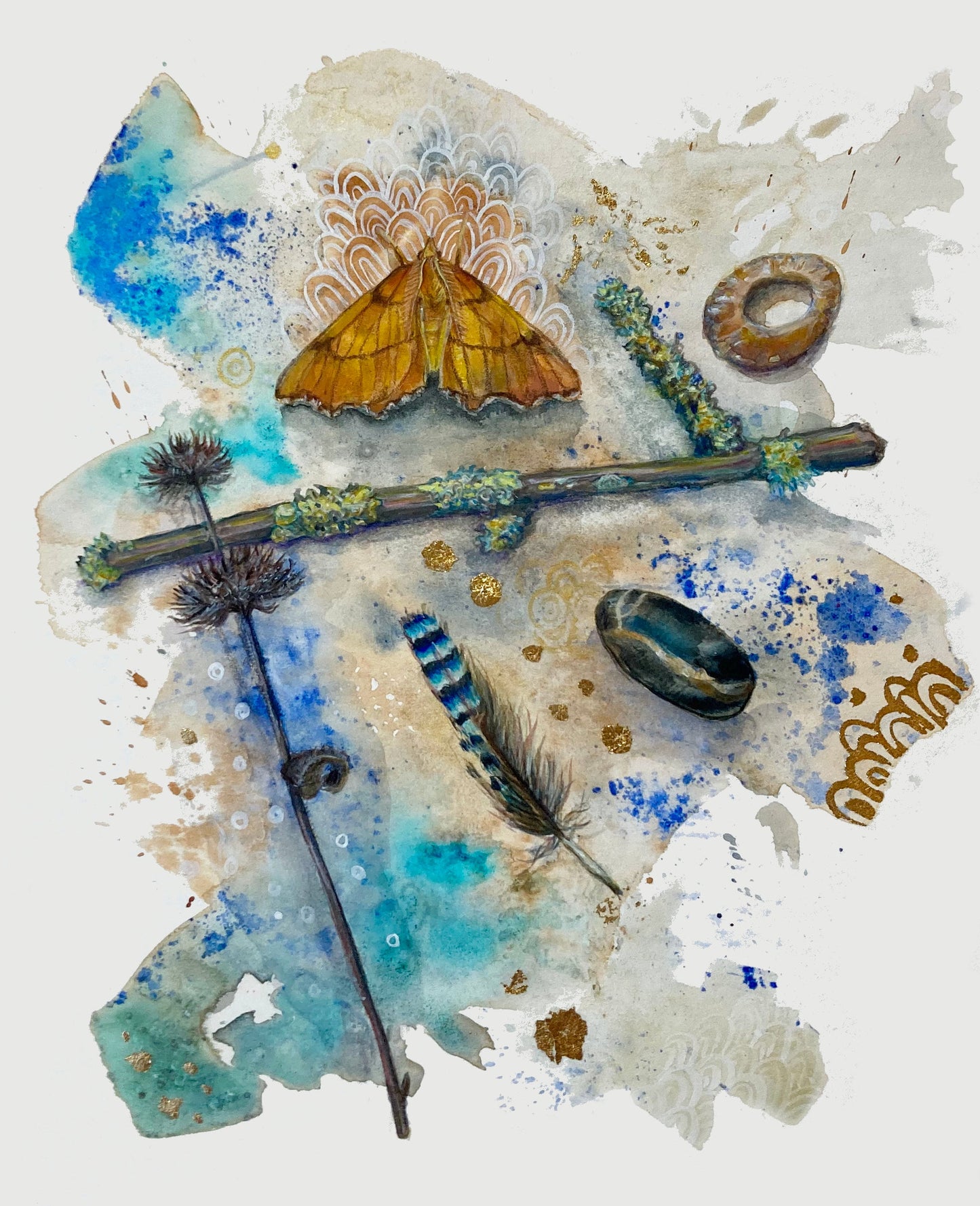 Spell for Faithfulness. August Thorn Spell Print