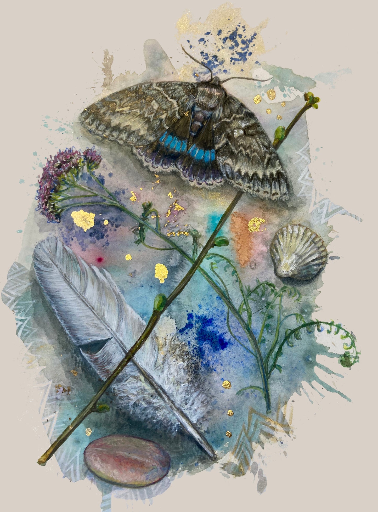 Spell for Safe Return. Clifden Nonpareil Spell Print