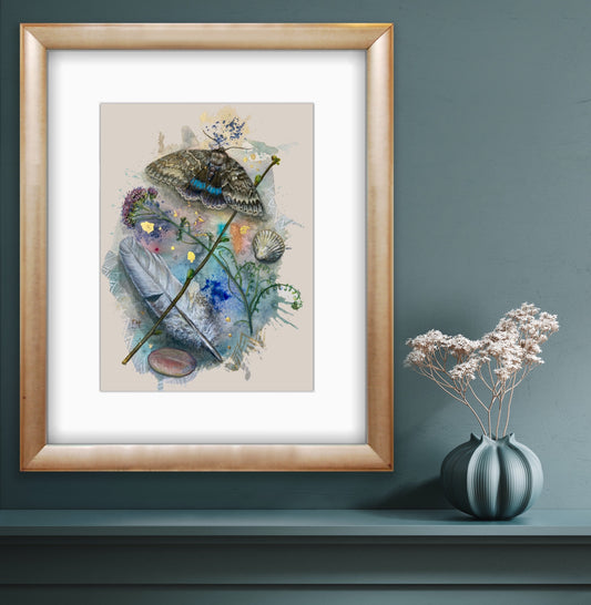 Spell for Safe Return. Clifden Nonpareil Spell Print