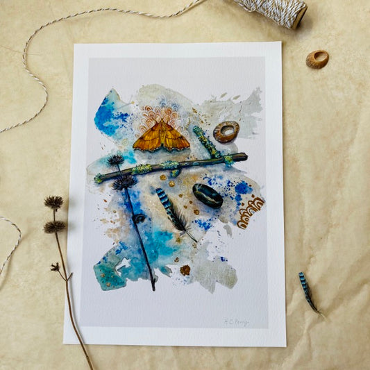 Spell for Faithfulness. August Thorn Spell Print