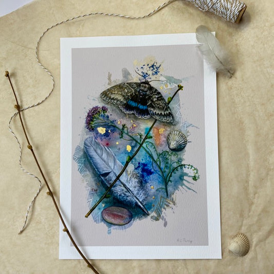 Spell for Safe Return. Clifden Nonpareil Spell Print