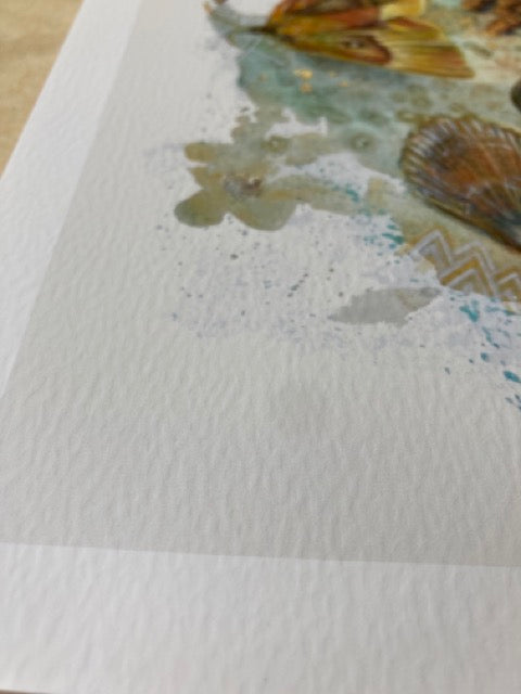 Spell for Protection. Oak Eggar Spell Print.