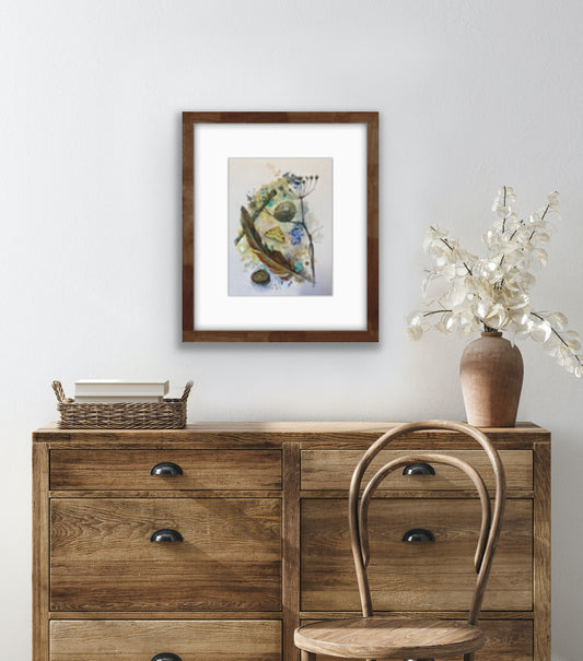 Spell for Courage. Brimstone Spell Print