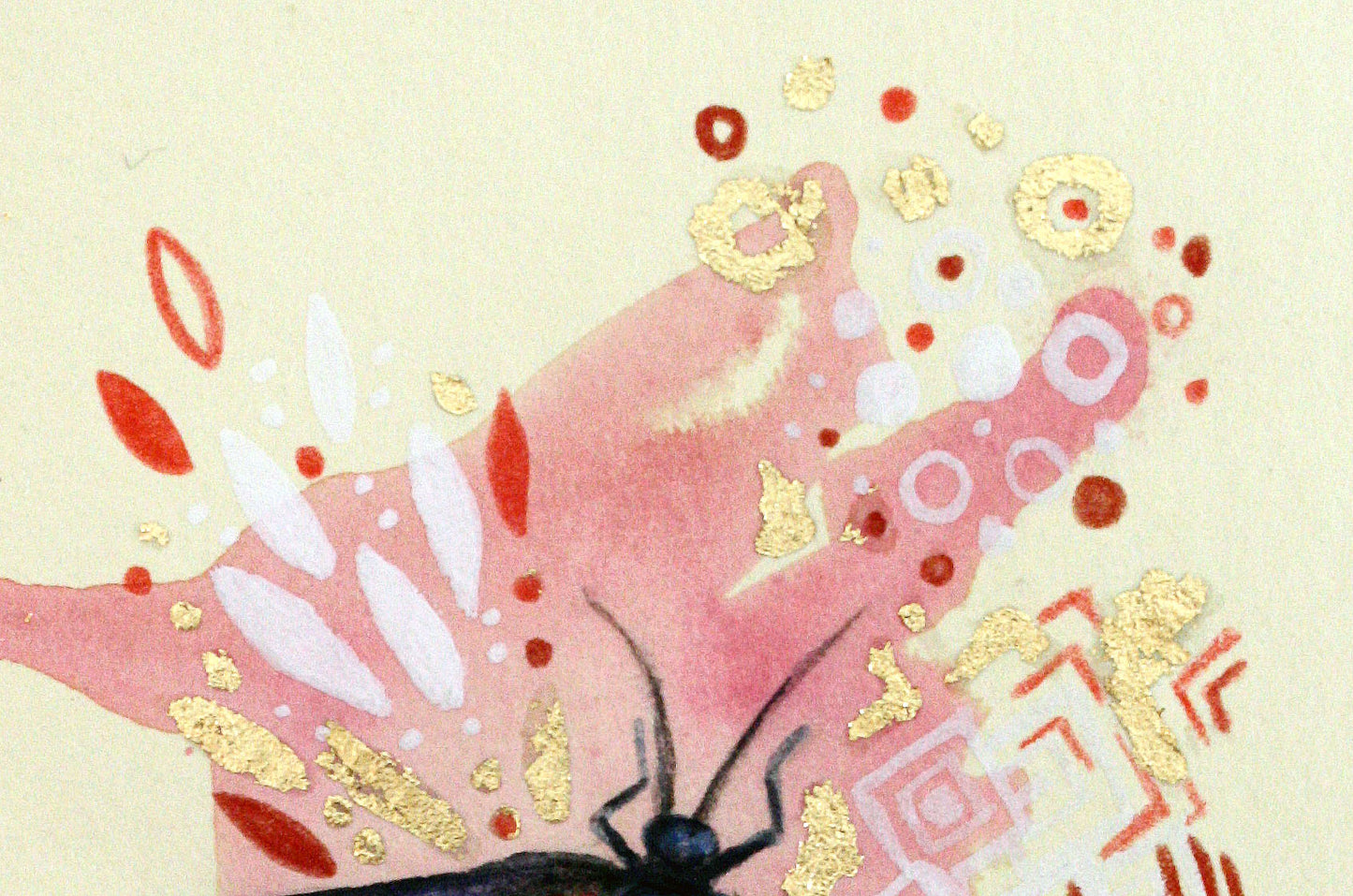 Cinnabar Moth.