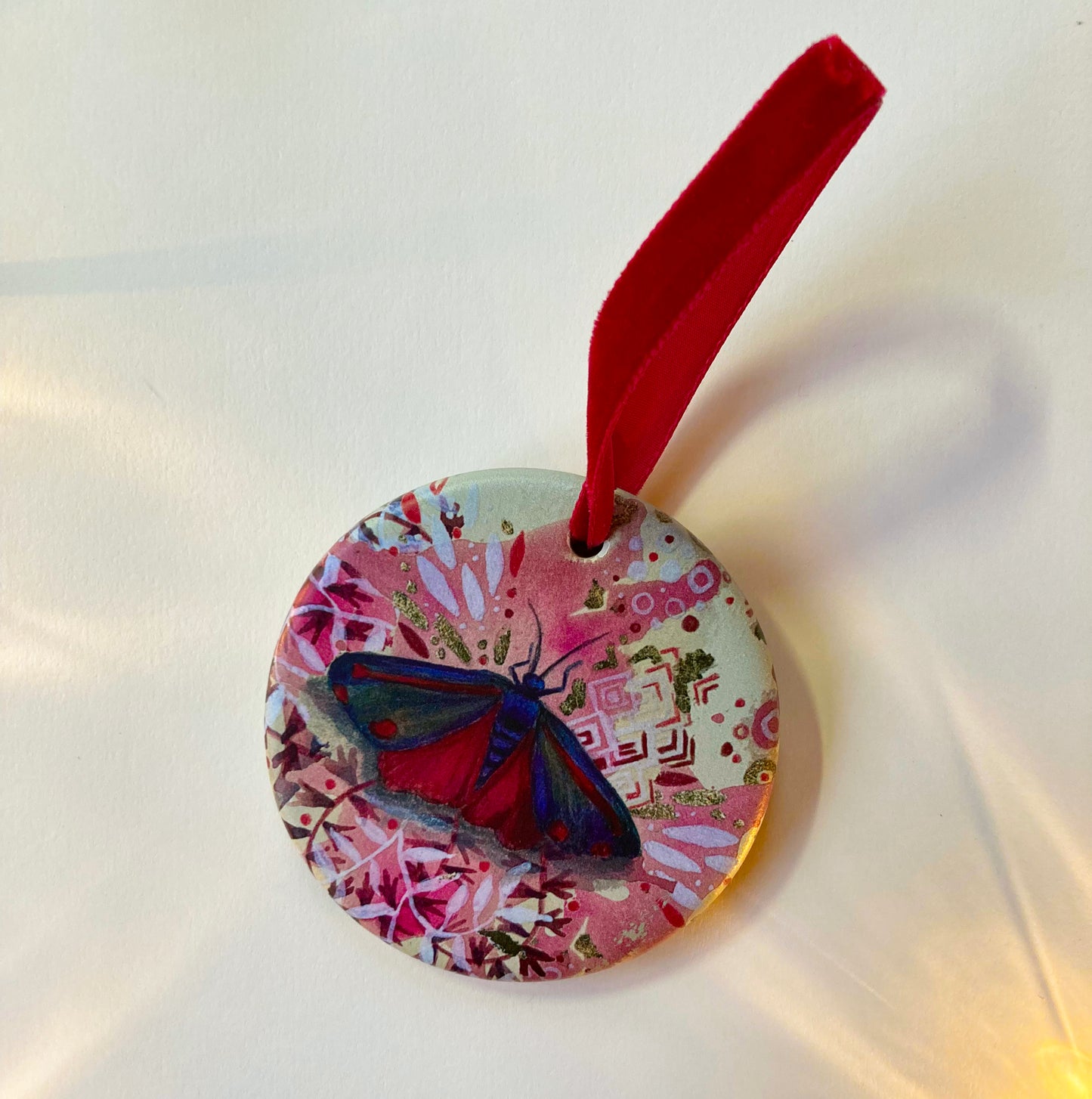Cinnabar/ Jasmine Moth Decoration