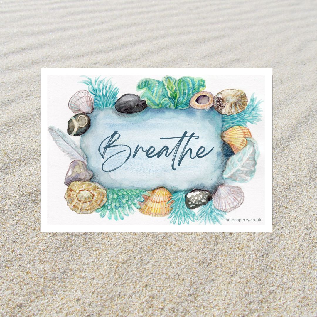 Set of 8 Self-Care Postcards