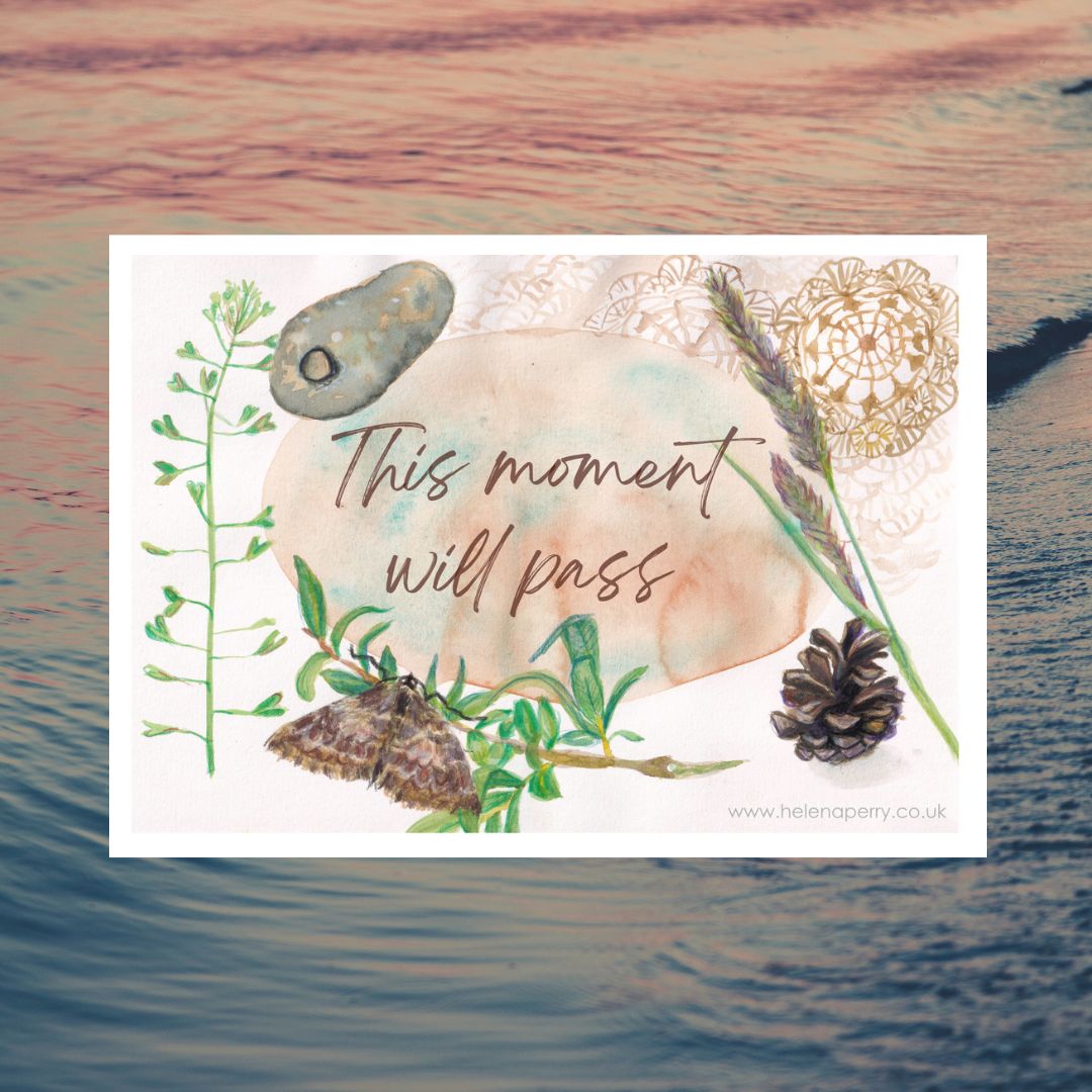 Set of 8 Self-Care Postcards