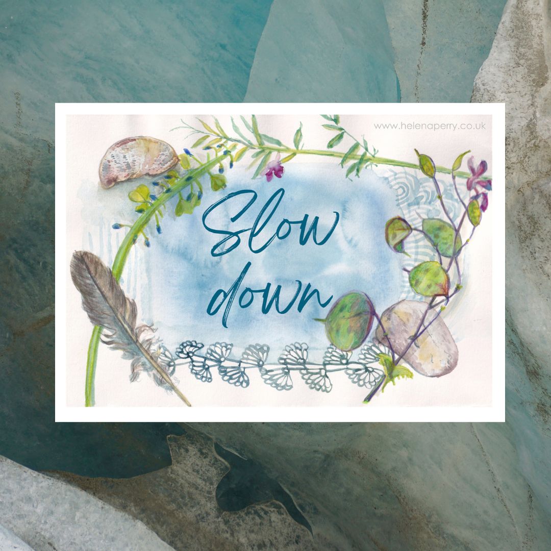 Set of 8 Self-Care Postcards