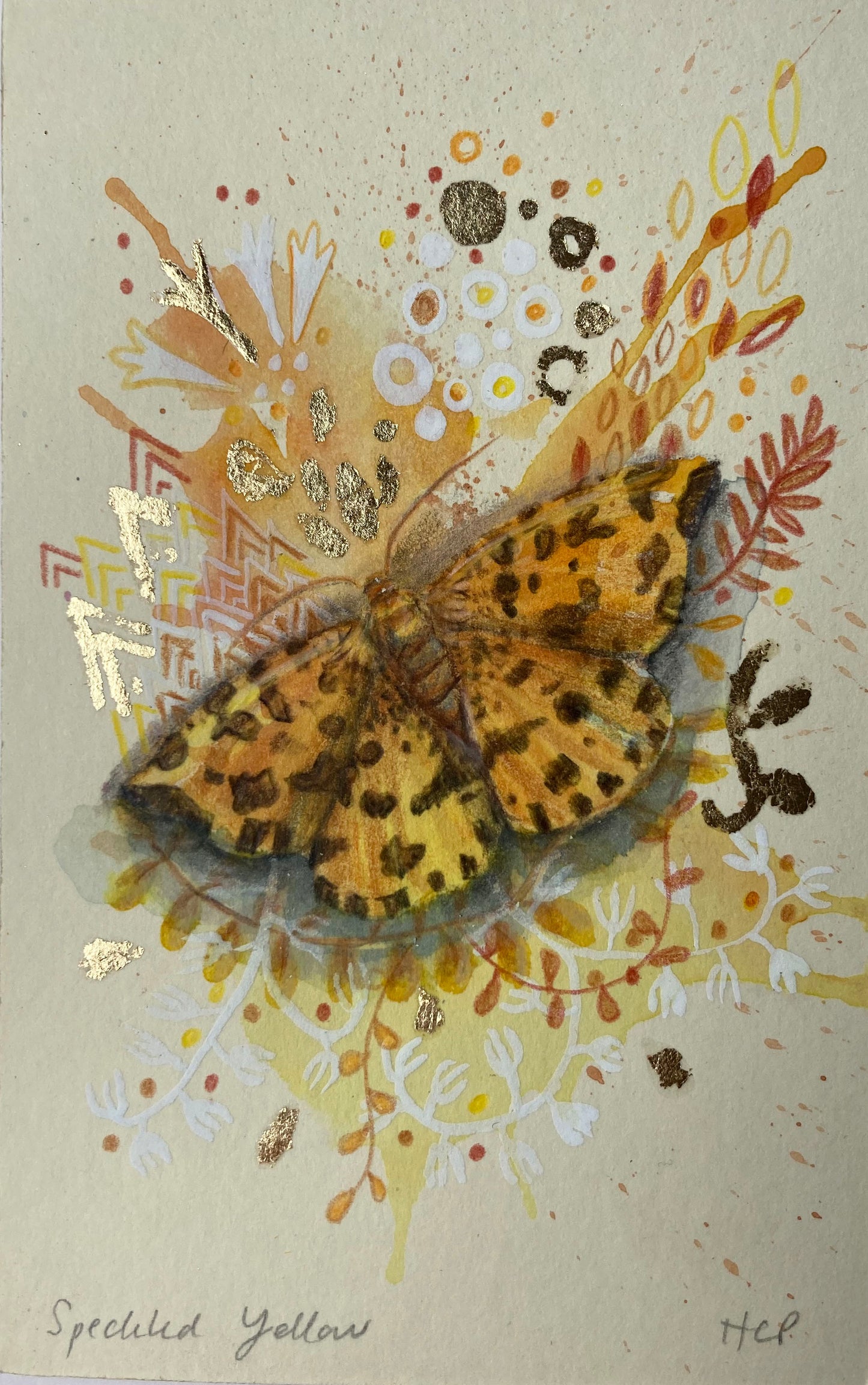 Speckled Yellow.