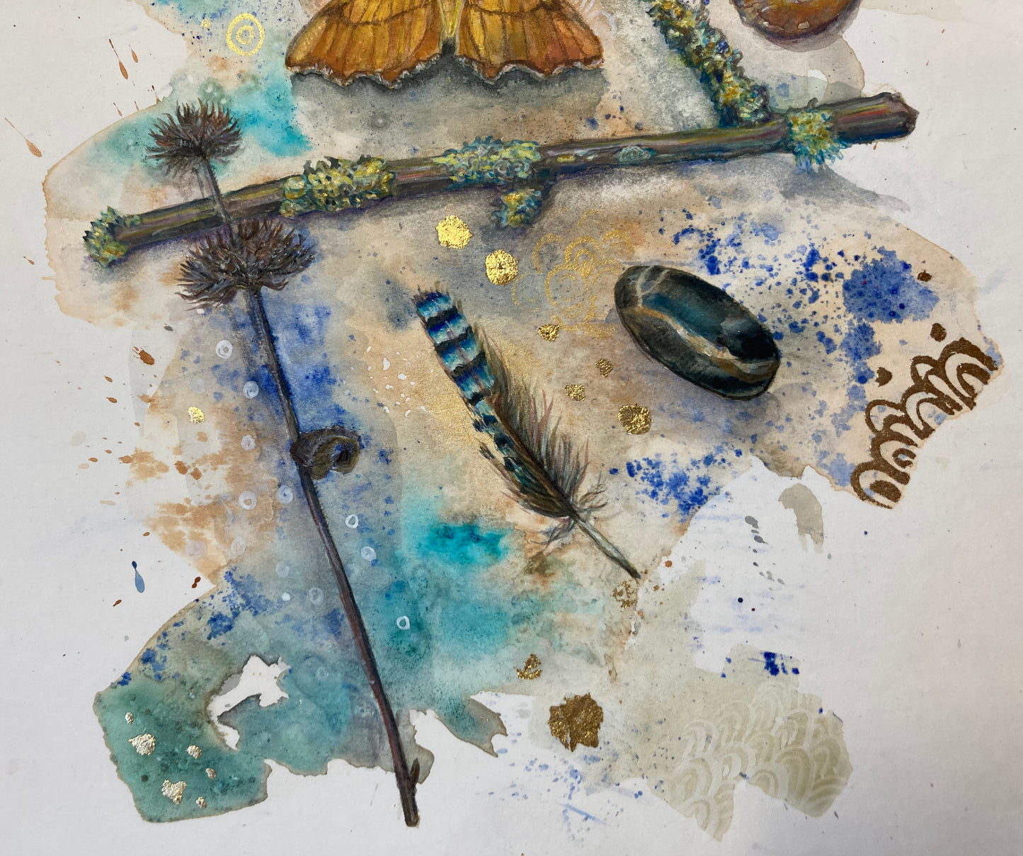 Spell for Faithfulness. August Thorn Spell Print