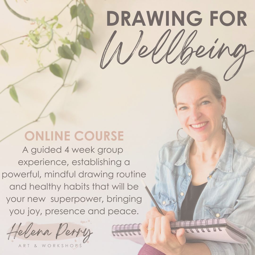 Drawing For Wellbeing. Starting September 2024