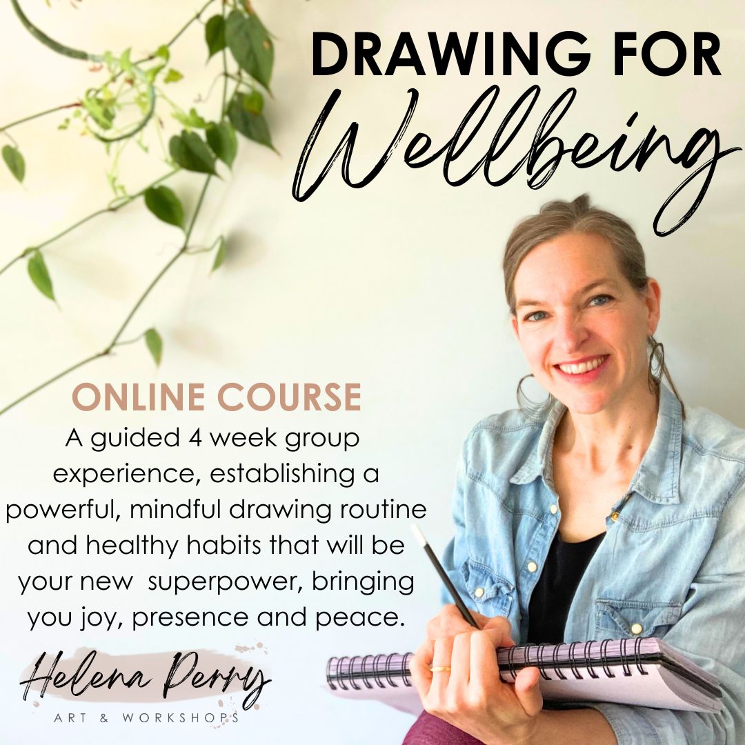 Drawing For Wellbeing. Starting January 2025