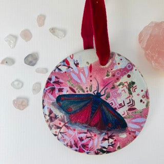 Cinnabar/ Jasmine Moth Decoration